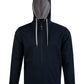 Winning Spirit Men's Passion Pursuit Full Zip Contrast Fleece Hoodie (FL17)