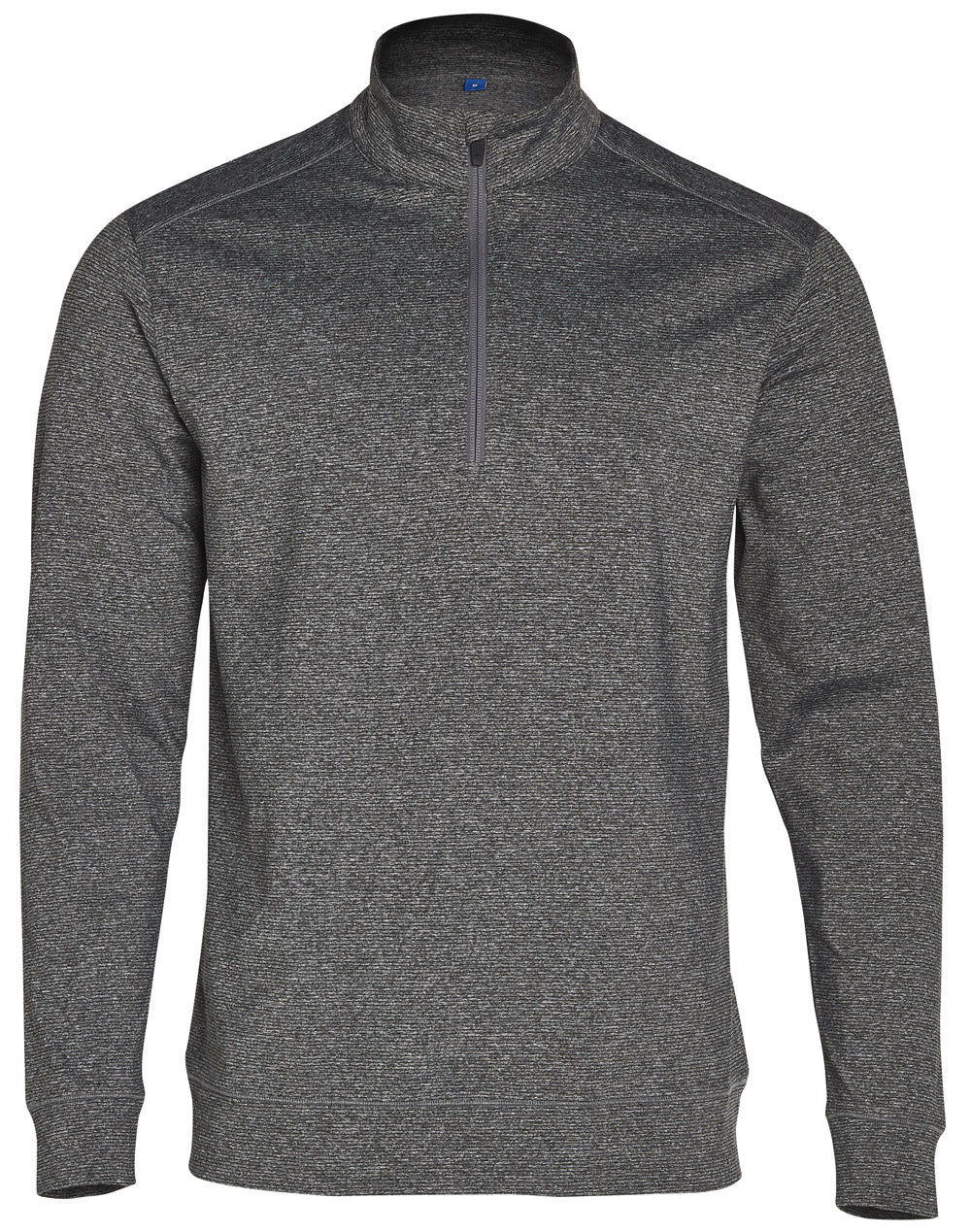 Winning Spirit Mens Half Zip Long Sleeve Sweat Top (FL25)