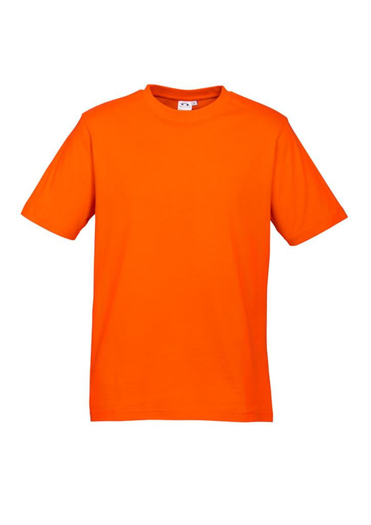 Biz Collection-Biz Collection Kids Ice Tee - 1st ( 12 Colour )-Fluro Orange / 2-Uniform Wholesalers - 5