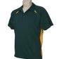 Biz Collection-Biz Collection  Mens Splice Polo 1st ( 10 Colour )-Forest / Gold / Small-Uniform Wholesalers - 7