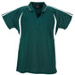 Biz Collection-Biz Collection Ladies Flash Polo 1st ( 11 Colour )-Forest / White / 8-Uniform Wholesalers - 7