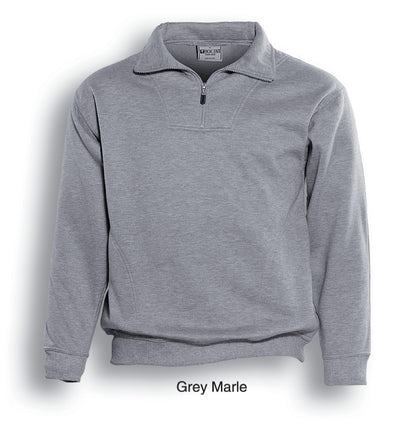 Bocini 1/2 Zip Fleece with Pocket-(CJ817)