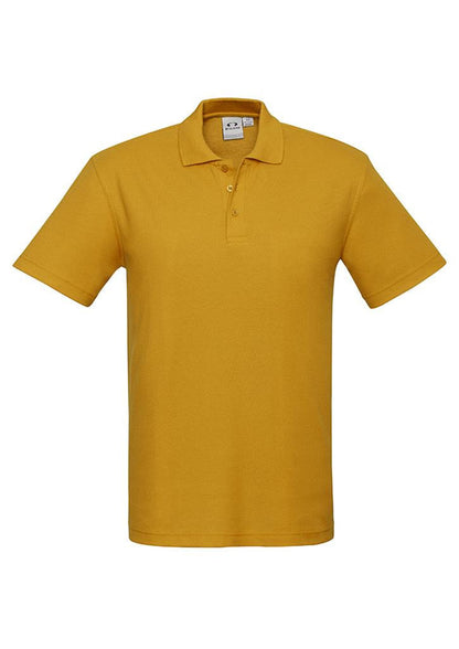 Biz Collection Mens Crew S/S Polo-(P400MS)