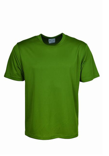 Bocini Adults Plain Breezeway Micromesh Tee Shirt 2nd -(CT1207)