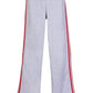 Ramo-Ramo Ladies Striped Track Pants-Grey Marl/Red / 8-Uniform Wholesalers - 7