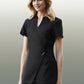 Biz Collection-Biz Collection Spa Mock Wrap Tunic--Uniform Wholesalers - 1