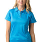 Be Seen-Be Seen Ladies Polo Shirt With Contrast-Hawaiian Blue / 8-Uniform Wholesalers - 8