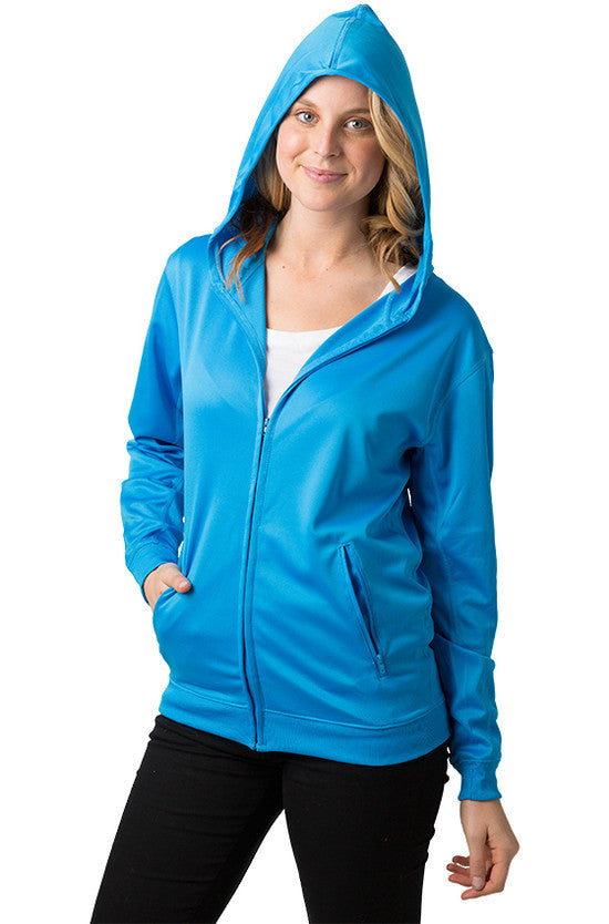 Be Seen-Be Seen Unisex Ultra Light Zip Hooded Hoodie--Uniform Wholesalers - 16