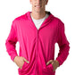Be Seen-Be Seen Unisex Ultra Light Zip Hooded Hoodie-Hot Pink / XXS-Uniform Wholesalers - 17