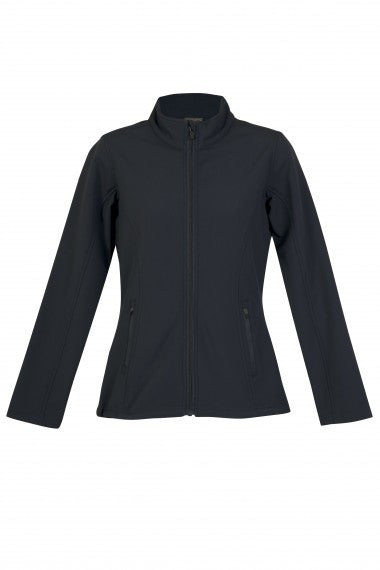 Ramo-Ramo Ladies Tempest Soft Shell Jacket-6 / Black-Uniform Wholesalers - 2
