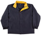Winning Spirit Kids Stadium Outerwear Contrast Jacket (JK01K)