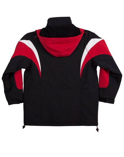Winning Spirit Tri-colour Jacket with Hood (JK28)