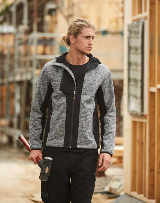 Winning Spirit Laminated Functional Knit Hoodie (JK49)