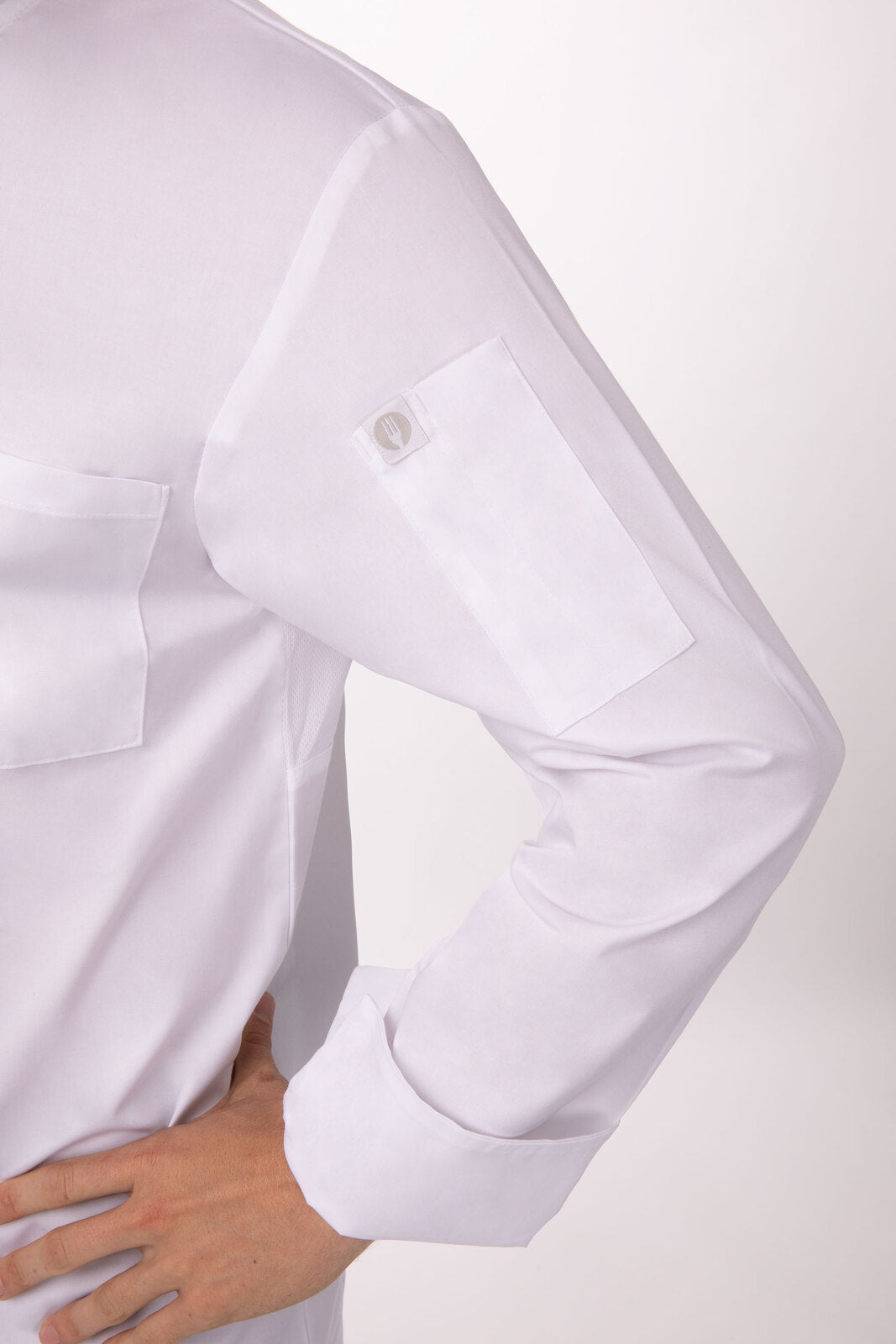 Chef Works Calgary Cool Vent Basic Chef Jacket-(JLLS)