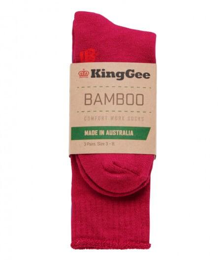 King Gee Women's Bamboo Work Sock 3 pack (K49271)