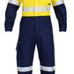 King Gee-King Gee Workcool 2 Refl Spliced Combo Overall Ptn-Yellow/navy / 82R-Uniform Wholesalers - 2