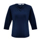 Biz Collection Womens Lana 3/4 Sleeve Top-(K819LT)