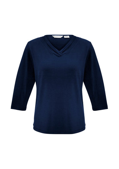 Biz Collection Womens Lana 3/4 Sleeve Top-(K819LT)