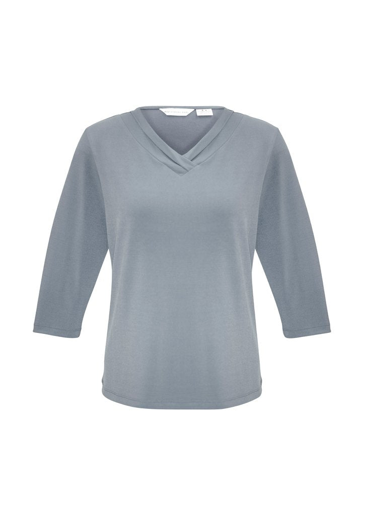 Biz Collection Womens Lana 3/4 Sleeve Top-(K819LT)