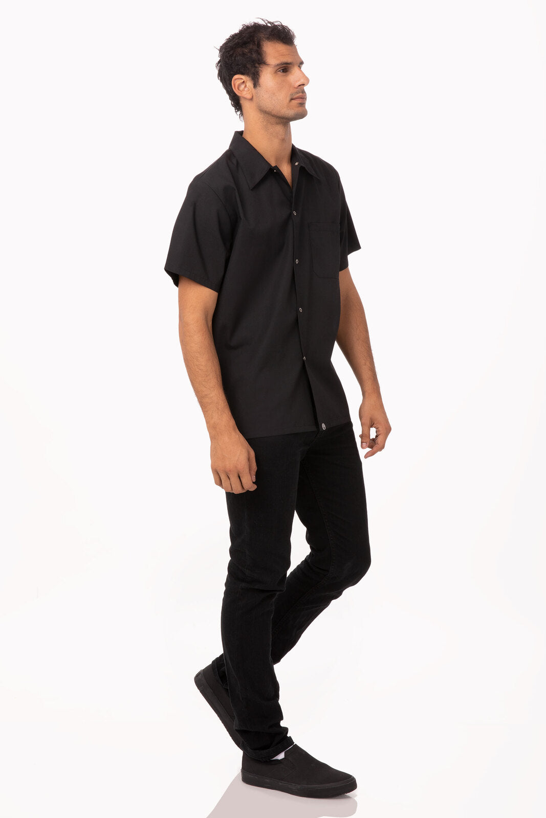 Chef Works Utility Cook Shirt W/ Snaps (KCBL)