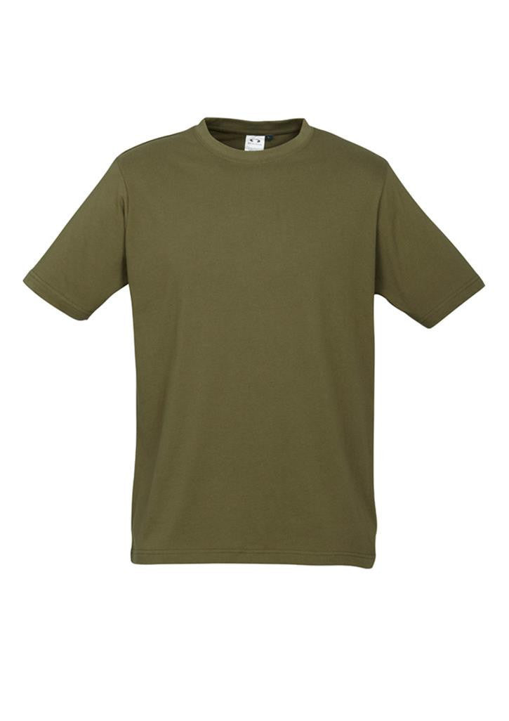 Biz Collection-Biz Collection Kids Ice Tee - 1st ( 12 Colour )-Khaki / 2-Uniform Wholesalers - 12