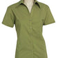 Biz Collection-Biz Collection Ladies Metro Shirt - S/S 3rd (3 Colour)-LIGHT GREEN / 6-Uniform Wholesalers - 9