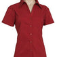Biz Collection-Biz Collection Ladies Metro Shirt - S/S 3rd (3 Colour)-Red / 6-Uniform Wholesalers - 8