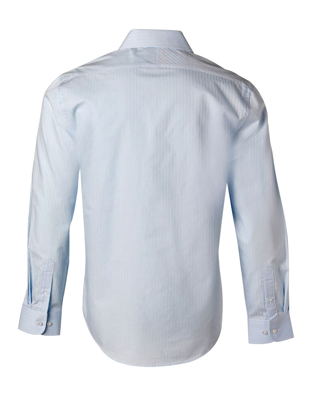 Winning Spirit Men's Self Stripe Long Sleeve Shirt (M7100L)