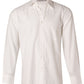 Winning Spirit Men's Mini Herringbone Long Sleeve Shirt (M7112)