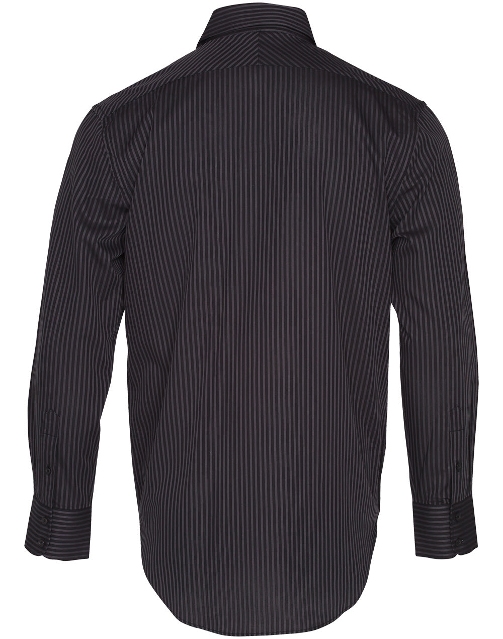 Winning Spirit Men's Dobby Stripe Long Sleeve Shirt (M7132)