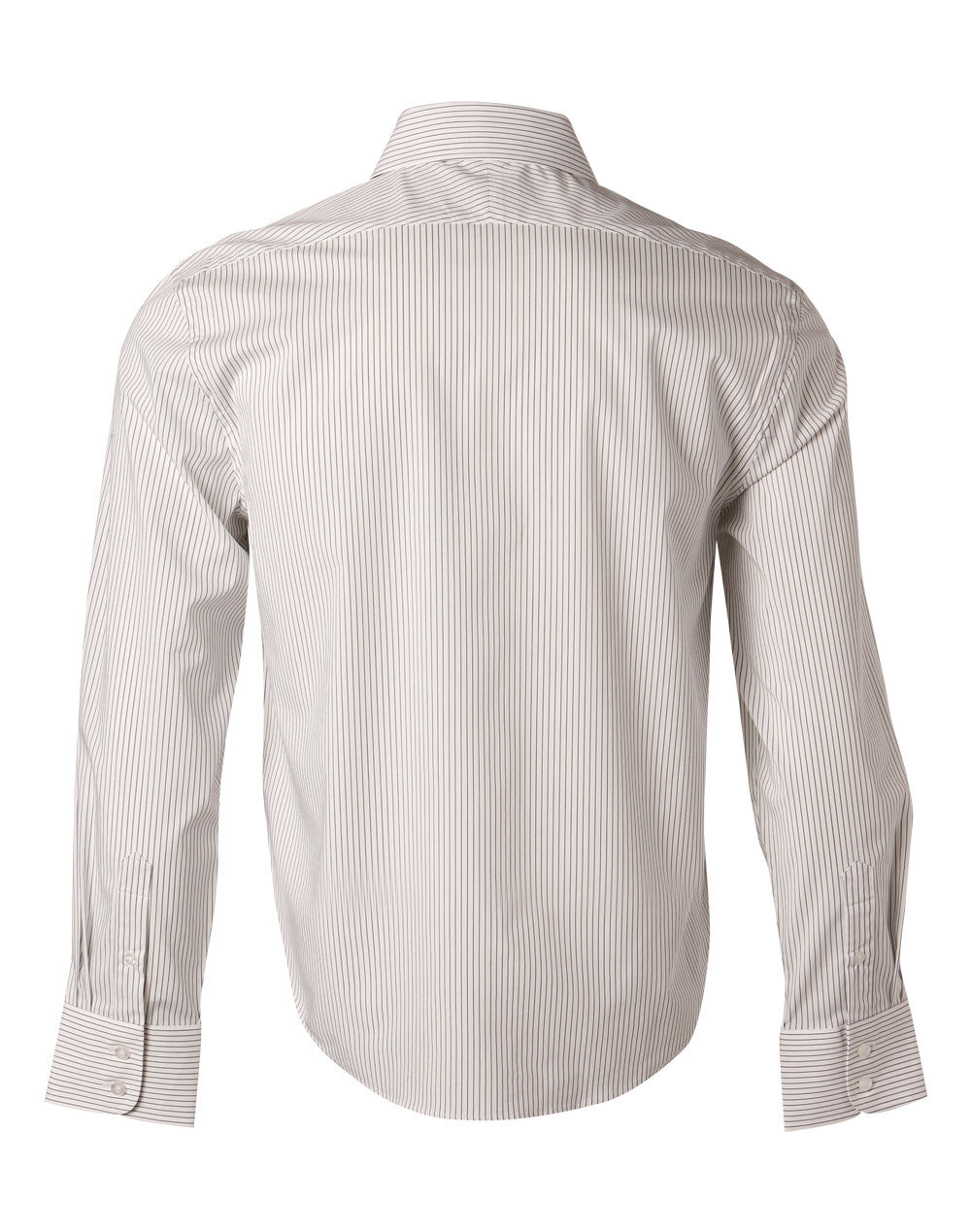 Winning Spirit Men's Ticking Stripe Long Sleeve Shirt (M7200L)
