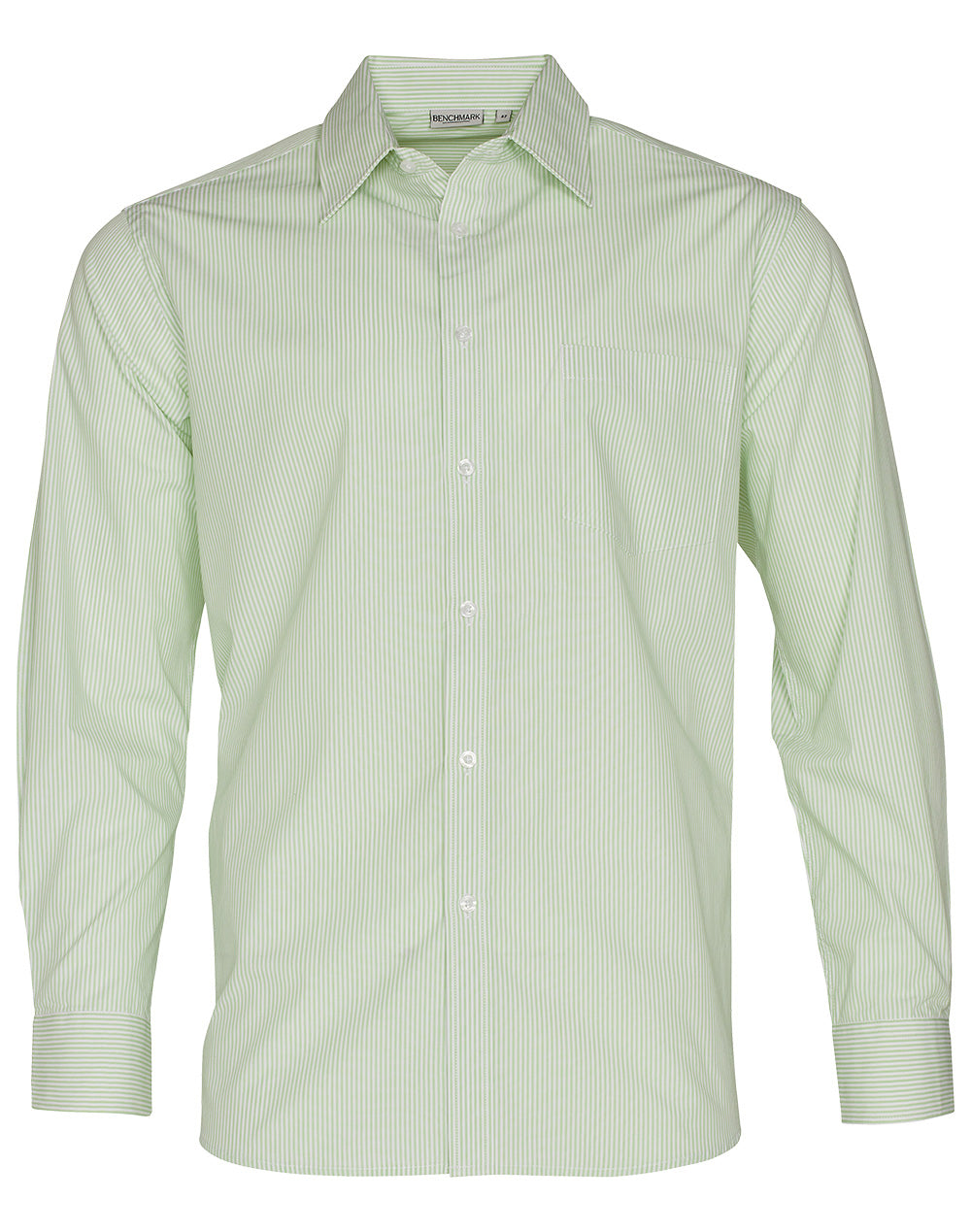 Winning Spirit Men's Balance Stripe Long Sleeve Shirt (M7232)