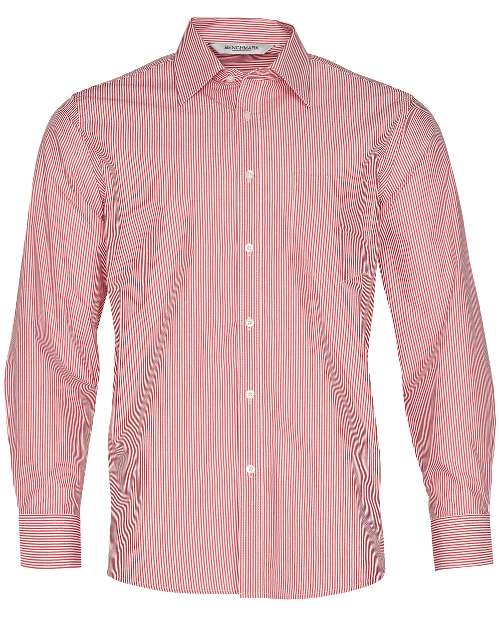 Winning Spirit Men's Balance Stripe Long Sleeve Shirt (M7232)