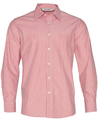Winning Spirit Men's Balance Stripe Long Sleeve Shirt (M7232)