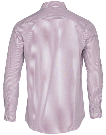 Winning Spirit Men's Balance Stripe Long Sleeve Shirt (M7232)