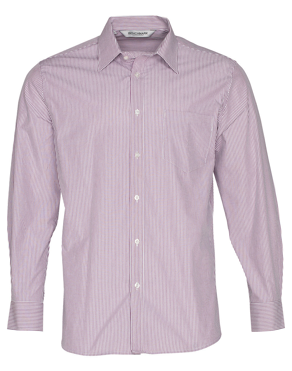 Winning Spirit Men's Balance Stripe Long Sleeve Shirt (M7232)