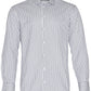 Winning Spirit Men's Sateen Stripe Long Sleeve Shirt (M7310L)