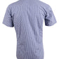 Winning Spirit Men’s Two Tone Gingham Short Sleeve Shirt (M7320S)