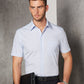 Winning Spirit Men's Mini Check Short Sleeve Shirt (M7360S)