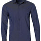 Winning Spirit Ascot Mens Long Sleeve Dot Jacquard Stretch Shirt (M7400L)