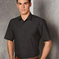 Winning Spirit Ascot Mens Short Sleeve Dot Jacquard Stretch Shirt (M7400S)