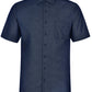 Winning Spirit Ascot Mens Short Sleeve Dot Jacquard Stretch Shirt (M7400S)