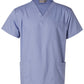 Winning Spirit Unisex Scrubs Short Sleeve Tunic Top (M7630)