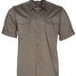 Winning Spirit Men's Short Sleeve Military Shirt (M7911)
