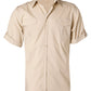 Winning Spirit Men's Short Sleeve Military Shirt (M7911)