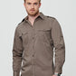 Winning Spirit Men's Long Sleeve Military Shirt (M7912)