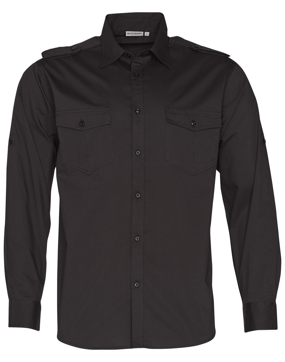 Winning Spirit Men's Long Sleeve Military Shirt (M7912)