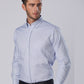 Winning Spirit Men's Dot Contrast Long Sleeve Shirt (M7922)