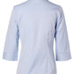 Winning Spirit Women's Fine Chambray 3/4 Sleeve Shirt (M8013)