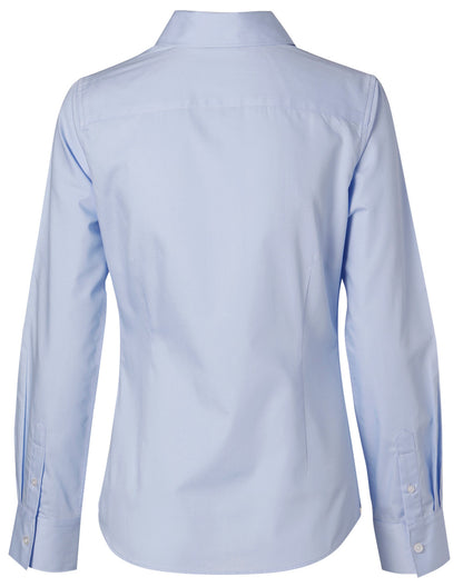 Winning Spirit Women's Fine Twill Long Sleeve Shirt (M8030L)